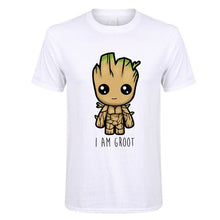 Load image into Gallery viewer, Groot T Shirt men Avengers Alliance Fashion summer Casual boy girl shirt 2018 Brand Short sleeve t-shirt print hip hop top tees