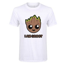 Load image into Gallery viewer, Groot T Shirt men Avengers Alliance Fashion summer Casual boy girl shirt 2018 Brand Short sleeve t-shirt print hip hop top tees