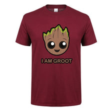 Load image into Gallery viewer, Groot T Shirt men Avengers Alliance Fashion summer Casual boy girl shirt 2018 Brand Short sleeve t-shirt print hip hop top tees