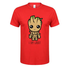 Load image into Gallery viewer, Groot T Shirt men Avengers Alliance Fashion summer Casual boy girl shirt 2018 Brand Short sleeve t-shirt print hip hop top tees