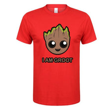 Load image into Gallery viewer, Groot T Shirt men Avengers Alliance Fashion summer Casual boy girl shirt 2018 Brand Short sleeve t-shirt print hip hop top tees