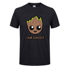 Load image into Gallery viewer, Groot T Shirt men Avengers Alliance Fashion summer Casual boy girl shirt 2018 Brand Short sleeve t-shirt print hip hop top tees