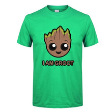 Load image into Gallery viewer, Groot T Shirt men Avengers Alliance Fashion summer Casual boy girl shirt 2018 Brand Short sleeve t-shirt print hip hop top tees