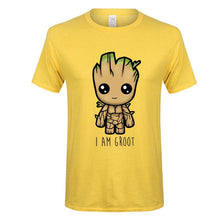 Load image into Gallery viewer, Groot T Shirt men Avengers Alliance Fashion summer Casual boy girl shirt 2018 Brand Short sleeve t-shirt print hip hop top tees