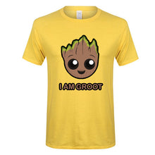 Load image into Gallery viewer, Groot T Shirt men Avengers Alliance Fashion summer Casual boy girl shirt 2018 Brand Short sleeve t-shirt print hip hop top tees