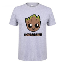 Load image into Gallery viewer, Groot T Shirt men Avengers Alliance Fashion summer Casual boy girl shirt 2018 Brand Short sleeve t-shirt print hip hop top tees