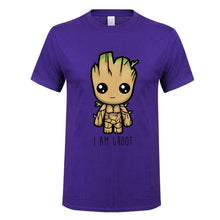 Load image into Gallery viewer, Groot T Shirt men Avengers Alliance Fashion summer Casual boy girl shirt 2018 Brand Short sleeve t-shirt print hip hop top tees