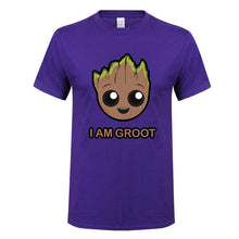 Load image into Gallery viewer, Groot T Shirt men Avengers Alliance Fashion summer Casual boy girl shirt 2018 Brand Short sleeve t-shirt print hip hop top tees