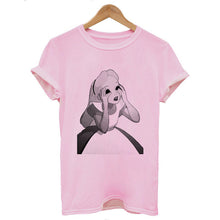 Load image into Gallery viewer, CZCCWD Summer Tops For Women 2019 Harajuku Aesthetic Thin Section T Shirt Do Mose Of What Makes You Happy Tshirt Fashion T-shirt