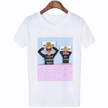 Load image into Gallery viewer, CZCCWD Summer Tops For Women 2019 Harajuku Aesthetic Thin Section T Shirt Do Mose Of What Makes You Happy Tshirt Fashion T-shirt