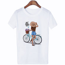 Load image into Gallery viewer, CZCCWD Summer Tops For Women 2019 Harajuku Aesthetic Thin Section T Shirt Do Mose Of What Makes You Happy Tshirt Fashion T-shirt