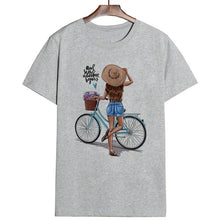 Load image into Gallery viewer, CZCCWD Summer Tops For Women 2019 Harajuku Aesthetic Thin Section T Shirt Do Mose Of What Makes You Happy Tshirt Fashion T-shirt