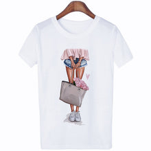 Load image into Gallery viewer, CZCCWD Summer Tops For Women 2019 Harajuku Aesthetic Thin Section T Shirt Do Mose Of What Makes You Happy Tshirt Fashion T-shirt