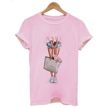 Load image into Gallery viewer, CZCCWD Summer Tops For Women 2019 Harajuku Aesthetic Thin Section T Shirt Do Mose Of What Makes You Happy Tshirt Fashion T-shirt