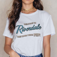 Load image into Gallery viewer, Riverdale Southside T Shirt  Women 90s South Side Serpents Vintage T-shirt Harajuku Ullzang Tshirt Snake Print Top Tees Female