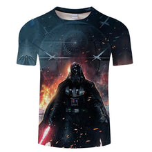 Load image into Gallery viewer, t shirtNew high quality men's t-shirts Star Wars cartoon costumes movie t-shirts harajuku adult darth vader funny men's t-shirts