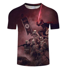 Load image into Gallery viewer, t shirtNew high quality men's t-shirts Star Wars cartoon costumes movie t-shirts harajuku adult darth vader funny men's t-shirts