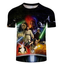 Load image into Gallery viewer, t shirtNew high quality men's t-shirts Star Wars cartoon costumes movie t-shirts harajuku adult darth vader funny men's t-shirts