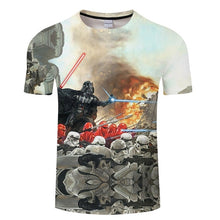 Load image into Gallery viewer, t shirtNew high quality men's t-shirts Star Wars cartoon costumes movie t-shirts harajuku adult darth vader funny men's t-shirts